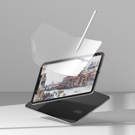 Folie pentru iPad Pro 11 (2024) Ringke Paper Touch Film Soft, Matte Clear