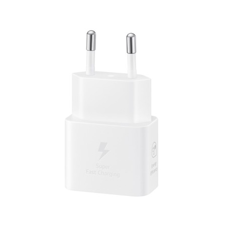 Incarcator pentru Priza Type-C, Fast Charging, 25W - Samsung EP-T2510 (EP-T2510NWEGWW) - White (Blister Packing)