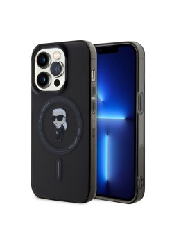 Husa pentru iPhone 14 Pro Max - Karl Lagerfeld IML MagSafe (KLHMP14XHFCKNOK) - Ikonik