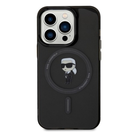 Husa pentru iPhone 14 Pro Max - Karl Lagerfeld IML MagSafe (KLHMP14XHFCKNOK) - Ikonik