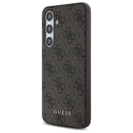 Husa pentru Samsung Galaxy S24 FE - Guess Hardcase 4G Classic (GUHCS24FEG4GFBR) - Brown