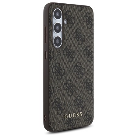 Husa pentru Samsung Galaxy S24 FE - Guess Hardcase 4G Classic (GUHCS24FEG4GFBR) - Brown