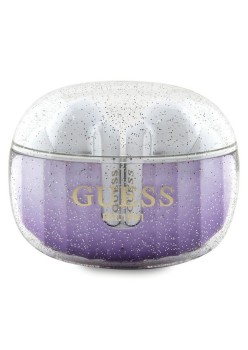 Casti True Wireless, Bluetooth 5.3, IPX4, Type-C - Guess (GUTWSHDGKEEU) - Glitter Purple Gradient