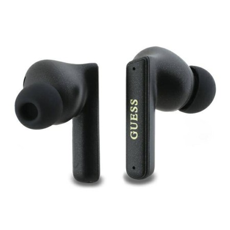 Casti True Wireless Stereo, Bluetooth - Guess Capsule Printed Logo (GUTWST88MCTGK) - Black