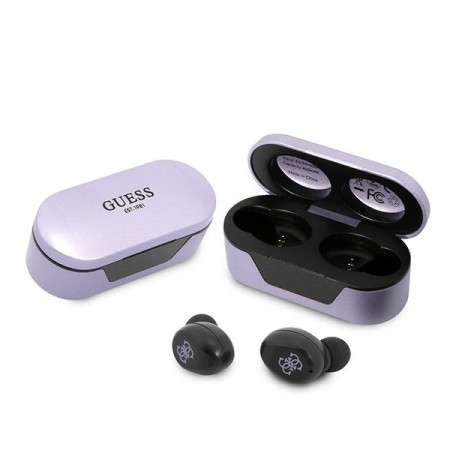 Casti In-ear, Bluetooth 5.0, TWS, IPX4 - Guess (GUTWST31EU) - Purple