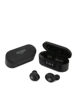 Casti In-ear, Bluetooth 5.0, TWS, IPX4 - Guess (GUTWST31EK) - Black