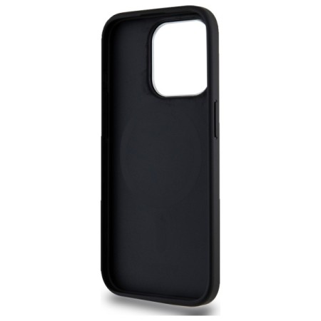 Husa pentru iPhone 15 Pro - DKNY Hardcase Plain Logo MagSafe (DKHMP15LPSCMCLK) - Black