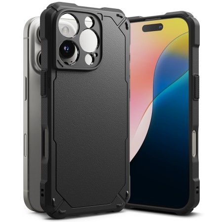 Husa pentru iPhone 16 Pro - Ringke Rugged Gear - Black