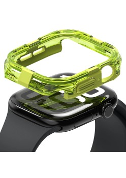 Husa pentru Apple Watch 10 42mm - Ringke Fusion Bumper - Neon Green