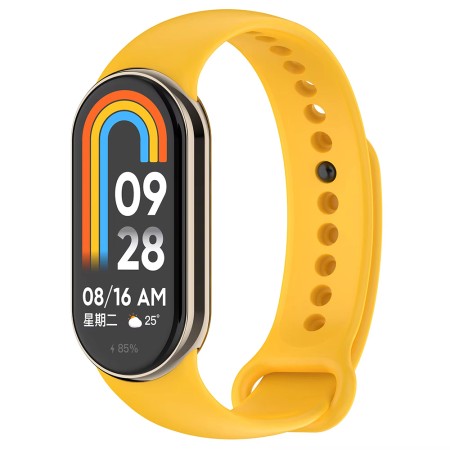 Curea pentru Xiaomi Mi Band 8 / 8 NFC - Techsuit Watchband (W014) - Yellow