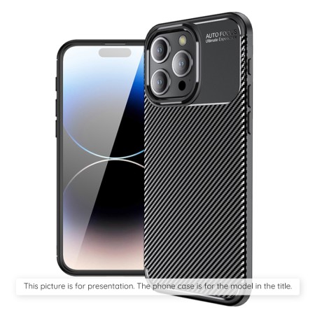 Husa pentru Xiaomi Redmi Note 14 Pro - Techsuit CarbonFiber - Black