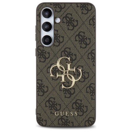 Husa pentru Samsung Galaxy S24 FE - Guess Hardcase 4G Big Logo (GUHCS24FE4GMGBR) - Brown