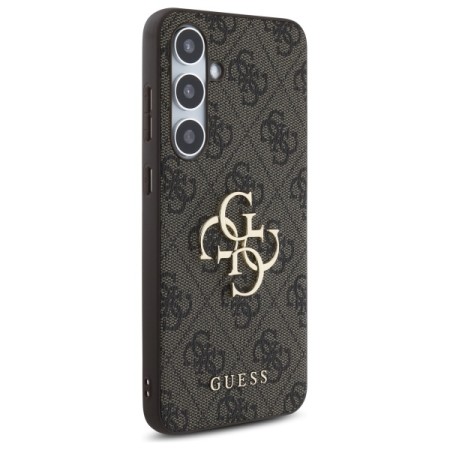 Husa pentru Samsung Galaxy S24 FE - Guess Hardcase 4G Big Logo (GUHCS24FE4GMGBR) - Brown