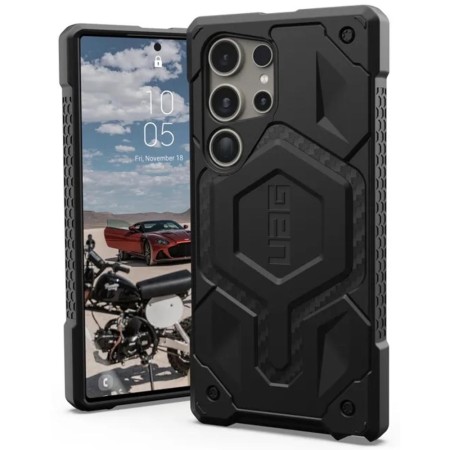 Husa pentru Samsung Galaxy S24 Ultra - UAG Monarch - Carbon Fiber