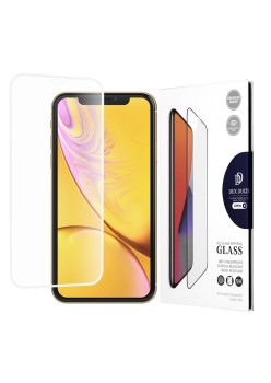 Folie pentru iPhone 11 / iPhone XR - Dux Ducis Tempered Glass - White