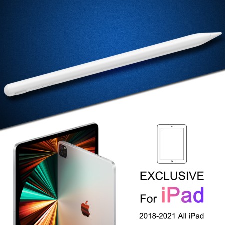 Stylus pen activ pentru iPad, Palm Rejection, 140mAh - Lito (P1) - White