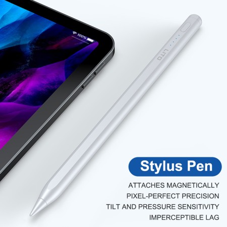 Stylus pen activ pentru iPad, Palm Rejection, 140mAh - Lito (P1) - White