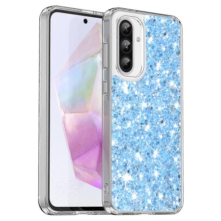 Husa cu Sclipici pentru Samsung Galaxy A36 5G / A56 5G, Glitter, Blue