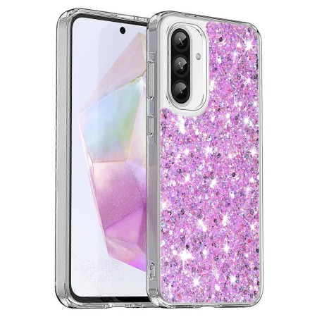 Husa cu Sclipici pentru Samsung Galaxy A36 5G / A56 5G, Glitter, Magenta