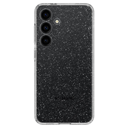 Huse pentru Samsung Galaxy S24 Plus Spigen Liquid Crystal Glitter, Crystal Quartz