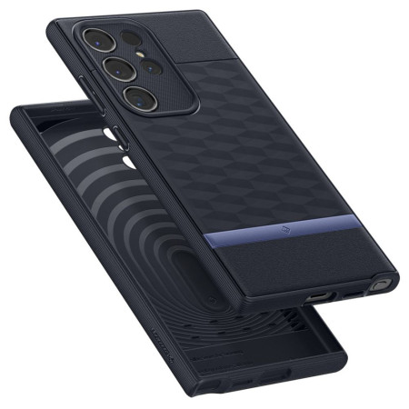 Husa pentru Samsung Galaxy S24 Ultra, Spigen Caseology Parallax, Navy Violet