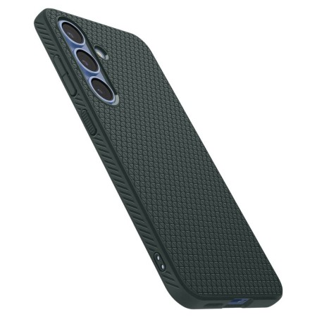 Husa pentru Samsung Galaxy S25 - Spigen Liquid Air - Abyss Green