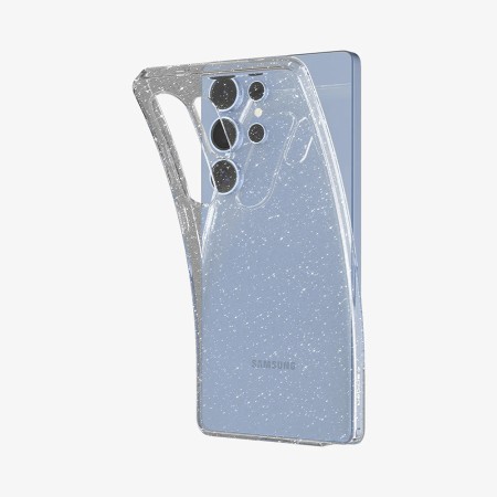 Huse pentru Samsung Galaxy S25 Ultra - Spigen Liquid Crystal Glitter - Crystal Quartz