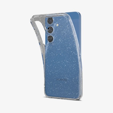 Huse pentru Samsung Galaxy S25 Plus - Spigen Liquid Crystal Glitter - Crystal Quartz