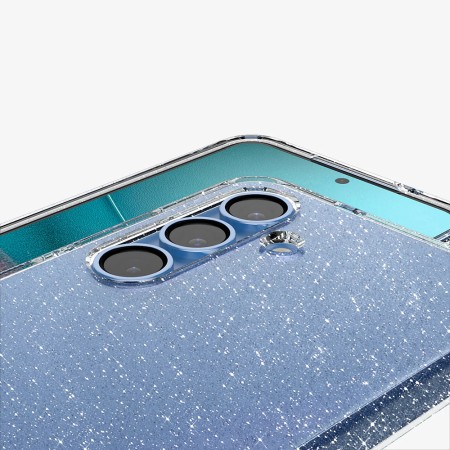 Huse pentru Samsung Galaxy S25 Plus - Spigen Liquid Crystal Glitter - Crystal Quartz