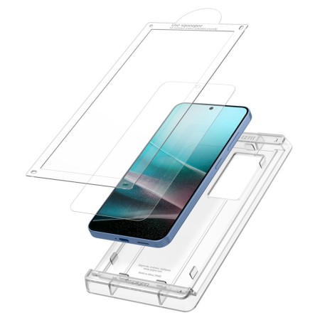 Folie pentru Samsung Galaxy S25 - Spigen Elite Shield EZ Fit HD - Clear