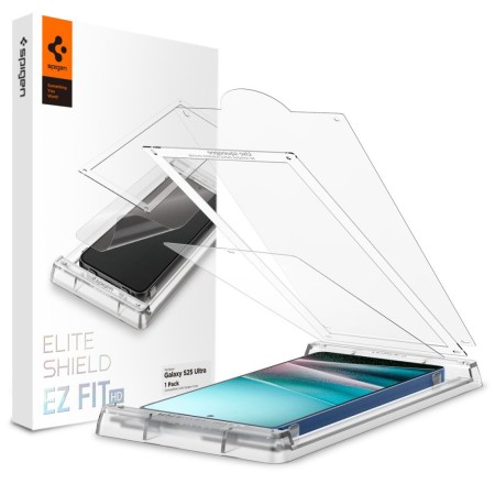 Folie pentru Samsung Galaxy S25 Ultra - Spigen Elite Shield EZ Fit HD - Clear