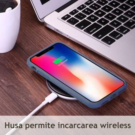 Husa pentru Xiaomi Redmi A3 - Techsuit Soft Edge Silicone - Denim Blue