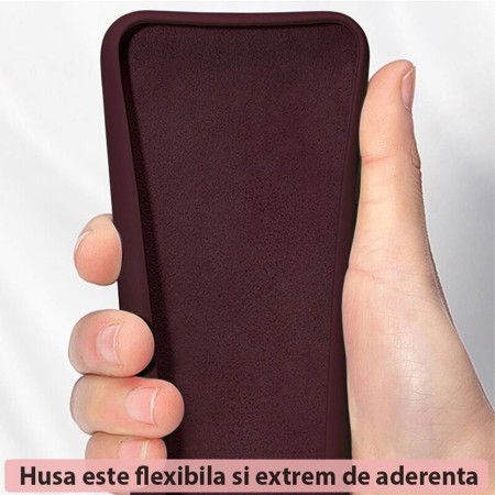 Husa pentru Xiaomi Redmi A3 - Techsuit Soft Edge Silicone - Plum Violet