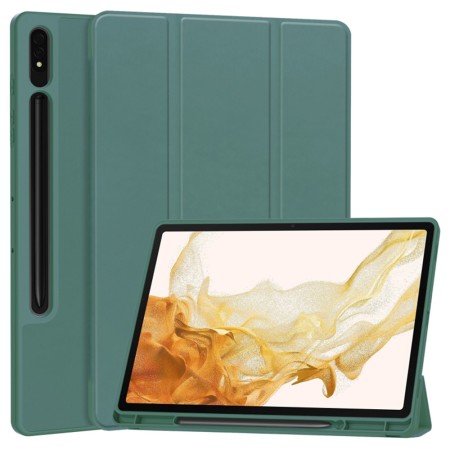 Husa pentru Samsung Galaxy Tab S8 - Techsuit Flex Trifold - Green