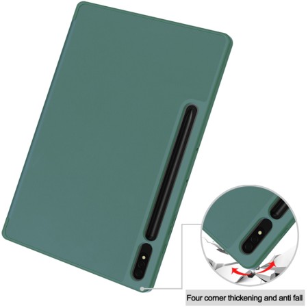 Husa pentru Samsung Galaxy Tab S8 - Techsuit Flex Trifold - Green