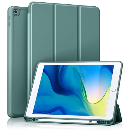 Husa pentru iPad 10.2 (2019 / 2020 / 2021) - Techsuit Flex Trifold - Green