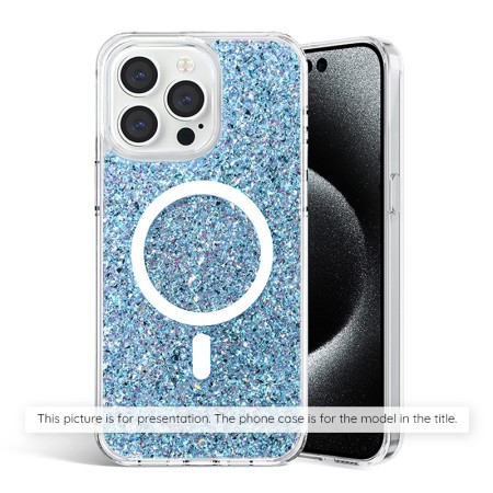 Husa pentru iPhone 7 Plus / 8 Plus - Techsuit Sparkly Glitter - Blue