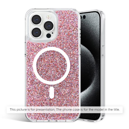 Husa pentru iPhone 7 / 8 / SE 2, SE 2020 / SE 3, SE 2022 - Techsuit Sparkly Glitter - Pink