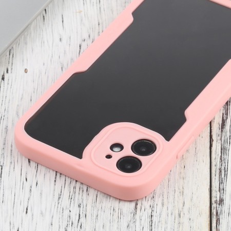 Husa pentru iPhone 11 + Folie - Techsuit ColorVerse 360 Series - Pink