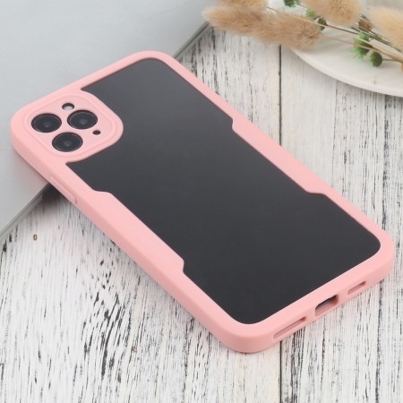 Husa pentru iPhone 11 Pro + Folie - Techsuit ColorVerse 360 Series - Pink