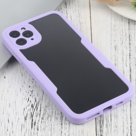 Husa pentru iPhone 11 Pro + Folie - Techsuit ColorVerse 360 Series - Purple