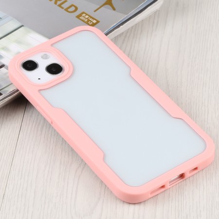 Husa pentru iPhone 13 + Folie - Techsuit ColorVerse 360 Series - Pink