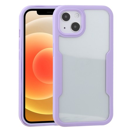 Husa pentru iPhone 13 + Folie - Techsuit ColorVerse 360 Series - Purple