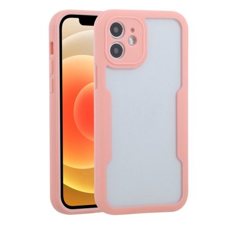 Husa pentru iPhone 12 + Folie - Techsuit ColorVerse 360 Series - Pink