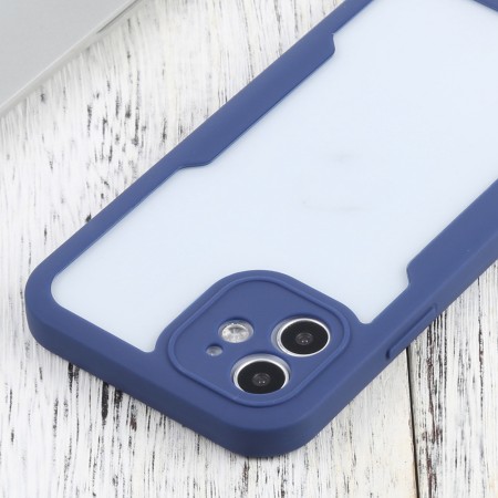 Husa pentru iPhone 12 + Folie - Techsuit ColorVerse 360 Series - Blue