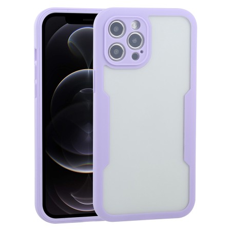 Husa pentru iPhone 12 Pro + Folie - Techsuit ColorVerse 360 Series - Purple