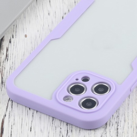 Husa pentru iPhone 12 Pro + Folie - Techsuit ColorVerse 360 Series - Purple