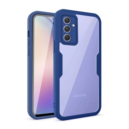 Husa pentru Samsung Galaxy A54 + Folie - Techsuit ColorVerse 360 Series - Blue