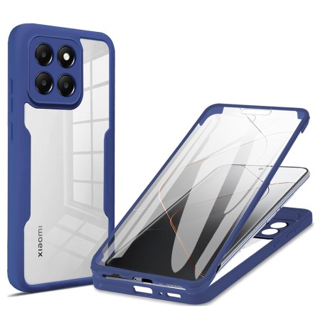 Husa pentru Xiaomi 14 + Folie - Techsuit ColorVerse 360 Series - Blue