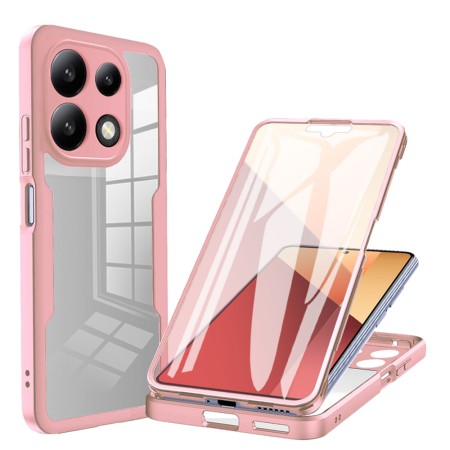 Husa pentru Xiaomi Redmi Note 13 4G + Folie - Techsuit ColorVerse 360 Series - Pink